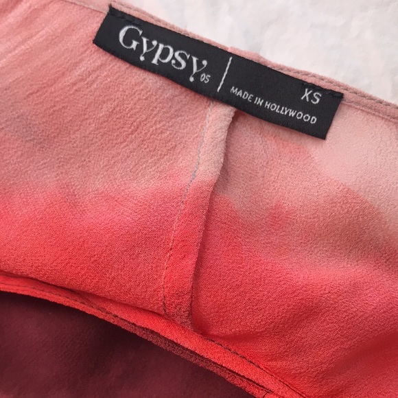 Silk Tie Dye Tunic Top - Picture 15 of 15